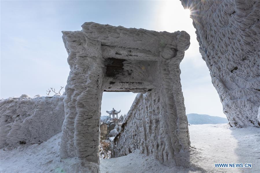 #CHINA-HUBEI-TIANTAI MOUNTAIN-SNOW (CN)