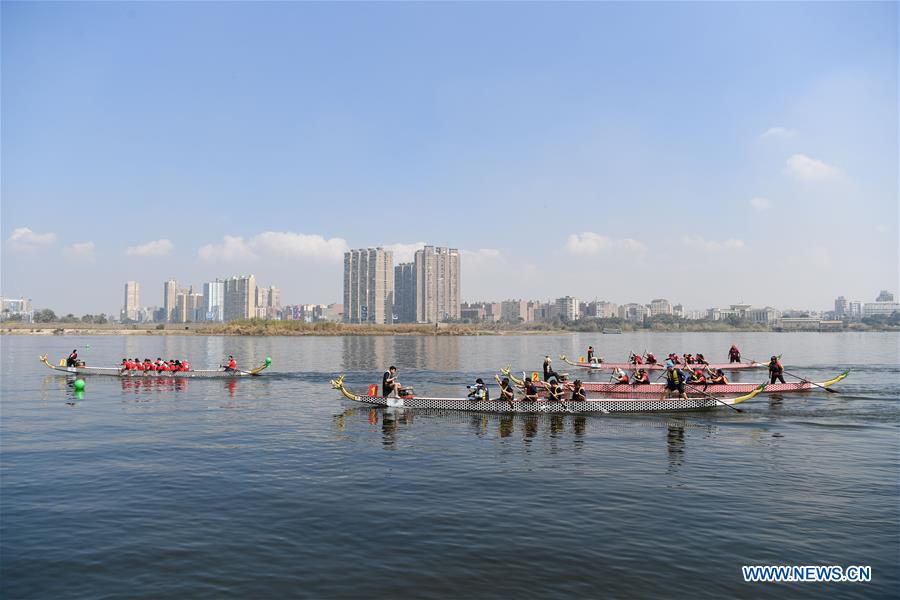 EGYPT-CAIRO-DRAGON BOAT-RACING