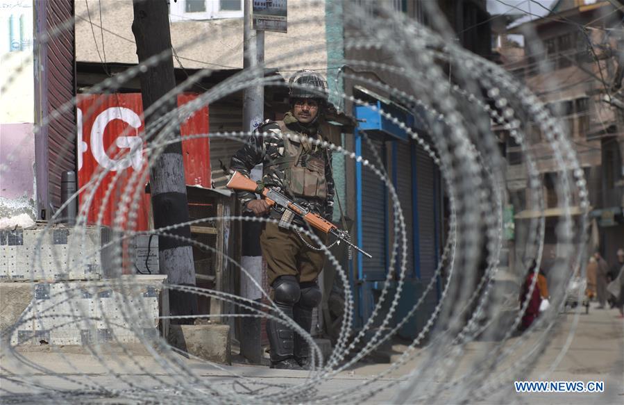 INDIA-KASHMIR-SRINAGAR-RESTRICTION-STRIKE