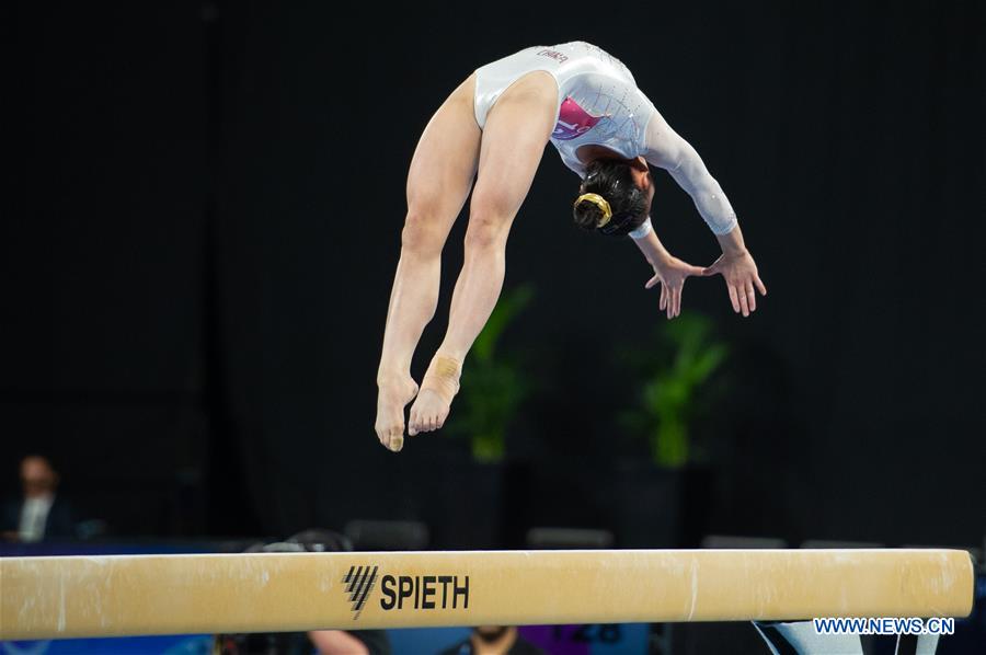 (SP)AUSTRALIA-MELBOURNE-WORLD CUP GYMNASTICS