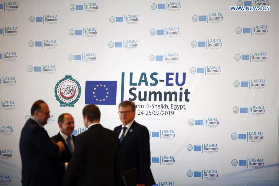 EGYPT-SHARM EL-SHEIKH-LAS-EU SUMMIT