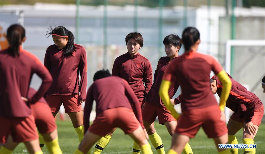 (SP)PORTUGAL-ALBUFEIRA-SOCCER-ALGARVE CUP-CHN-TRAINING SESSION