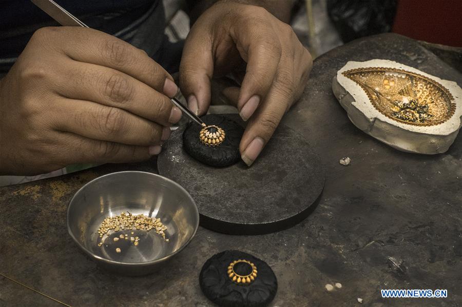 INDIA-KOLKATA-JEWELLERY MAKING INDUSTRY