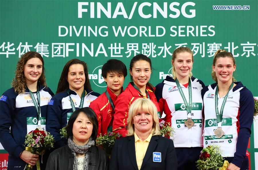 (SP)CHINA-BEIJING-DIVING-FINA DIVING WORLD SERIES 2019(CN)