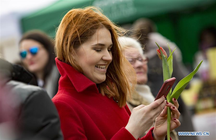 LATVIA-RIGA-WOMEN'S DAY