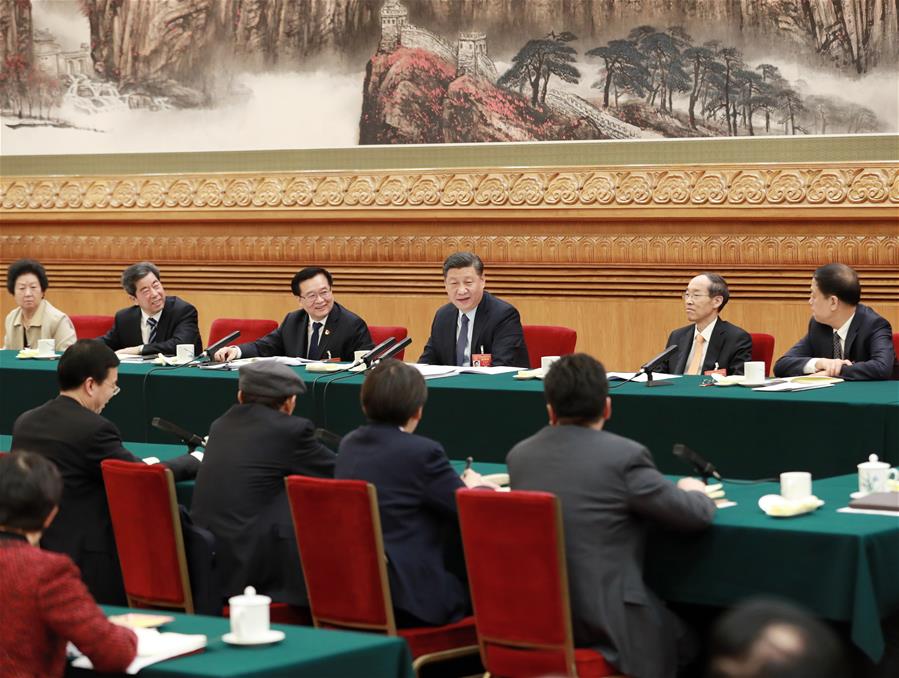 (TWO SESSIONS)CHINA-BEIJING-XI JINPING-NPC-DELIBERATION (CN)