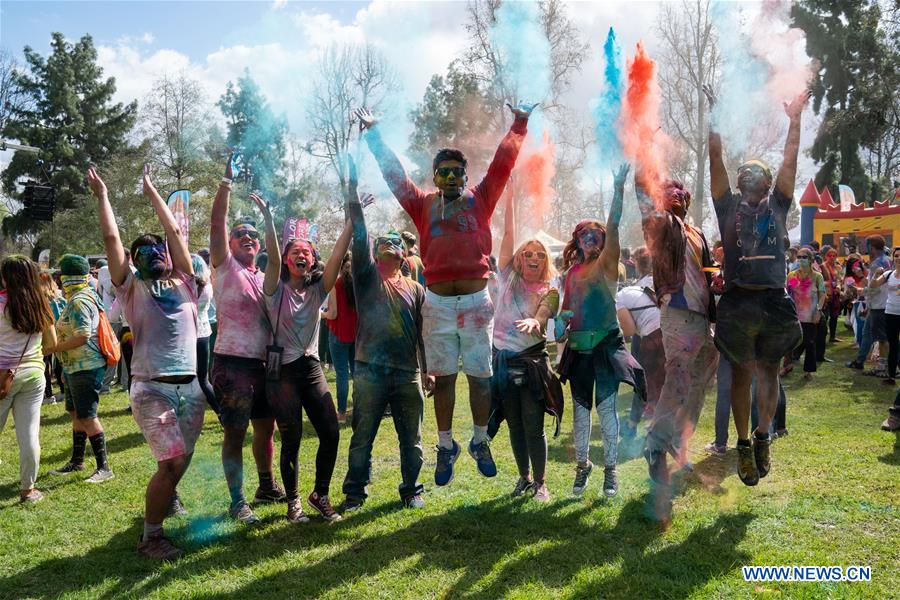 U.S.-LOS ANGELES-HOLI FESTIVAL