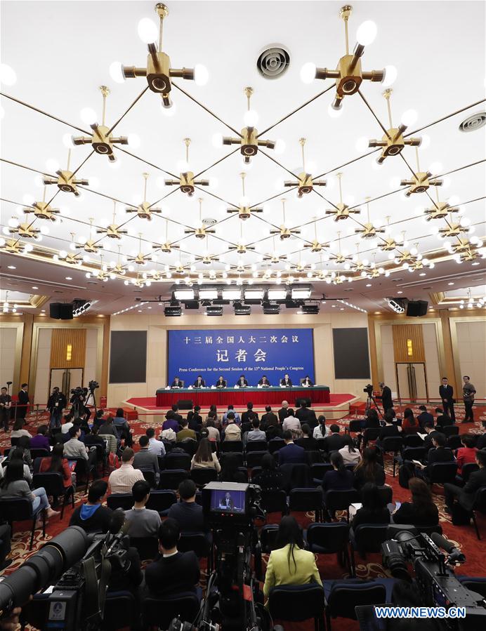 (TWO SESSIONS)CHINA-BEIJING-NPC-PRESS CONFERENCE (CN)