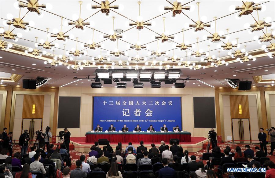 (TWO SESSIONS)CHINA-BEIJING-NPC-PRESS CONFERENCE (CN)