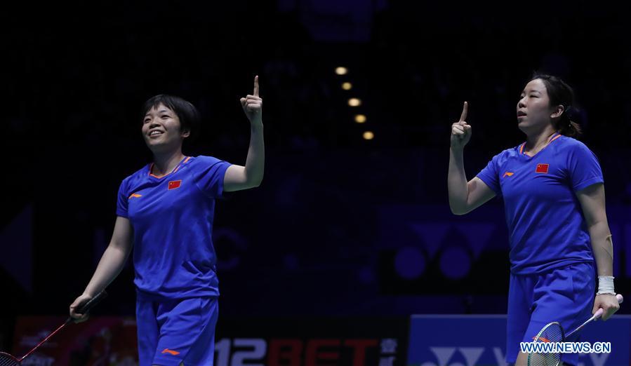 (SP)BRITAIN-BIRMINGHAM-BADMINTON-ALL ENGLAND OPEN-WOMEN'S DOUBLE