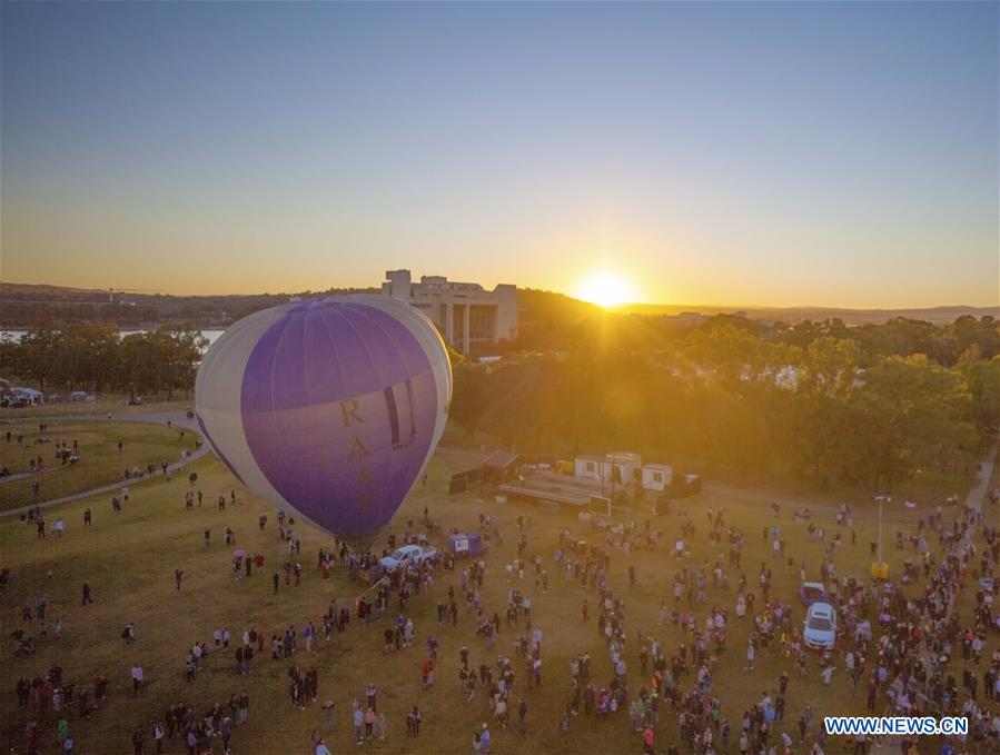 AUSTRALIA-CANBERRA-BALLOON SPECTACULAR