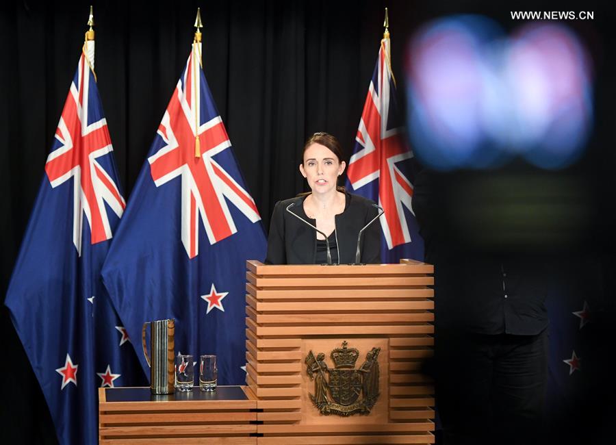 NEW ZEALAND-WELLINGTON-PM-CHRISTCHURCH-ATTACKS-BRIEFING