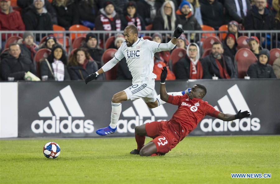 (SP)CANADA-TORONTO-SOCCER-MLS-TORONTO FC VS NEW ENGLAND REVOLUTION