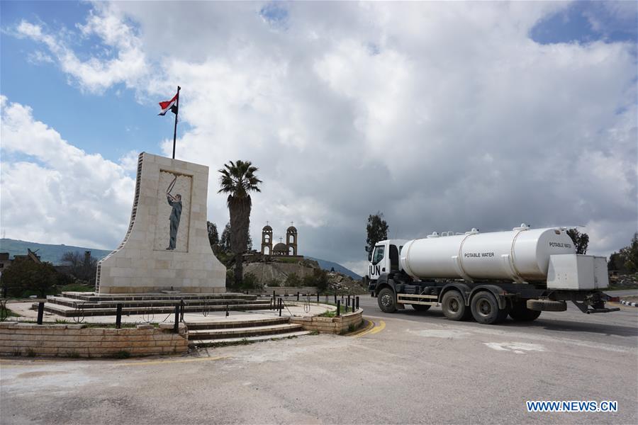 SYRIA-GOLAN HEIGHTS-QUNEITRA CROSSING