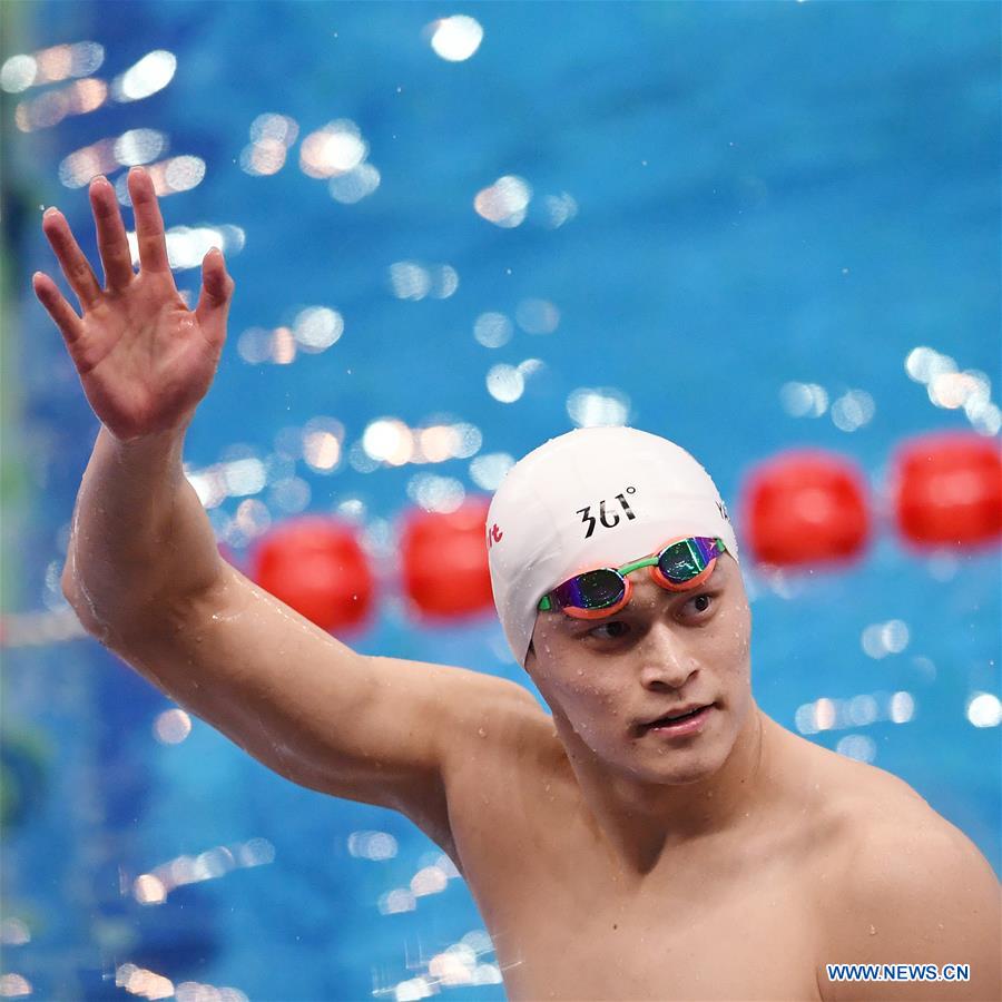 (SP)CHINA-QINGDAO-SWIMMING-NATIONAL CHAMPIONSHIPS-SUN YANG