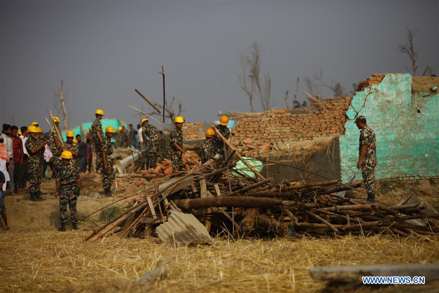 NEPAL-STORM-AFTERMATH