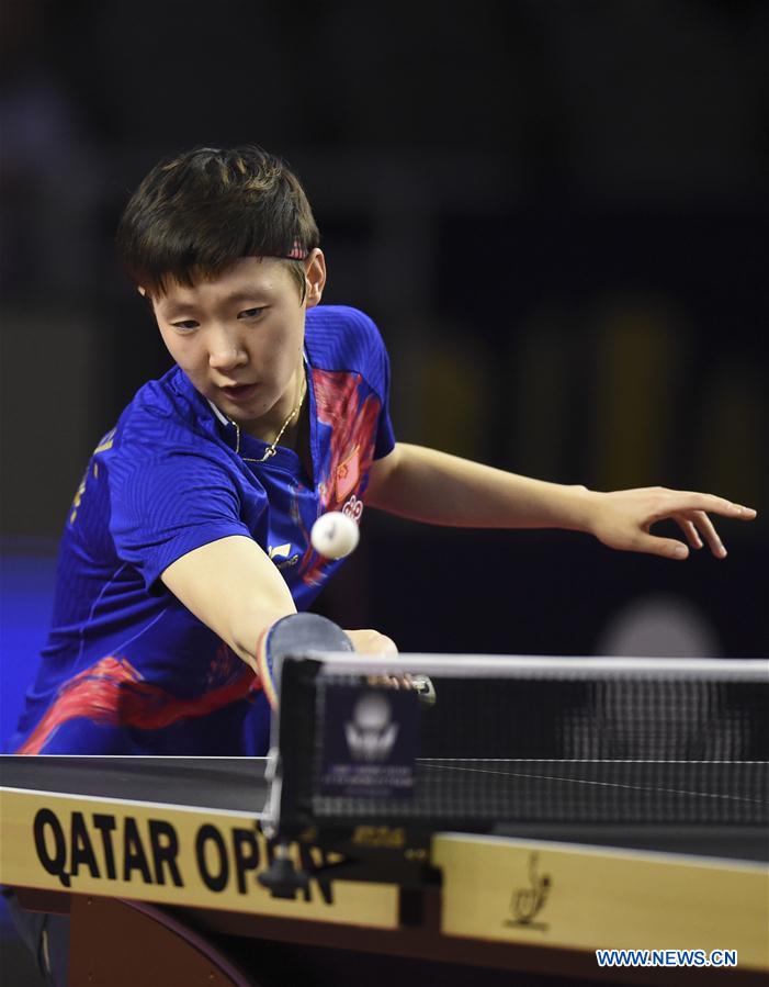 (SP)QATAR-DOHA-TABLE TENNIS-QATAR OPEN-WOMEN'S SINGLES-FINAL