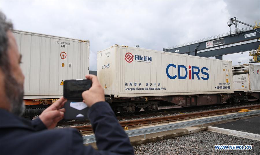 LUXEMBOURG-CHINA'S CHENGDU-FREIGHT TRAIN ROUTE-LAUNCH