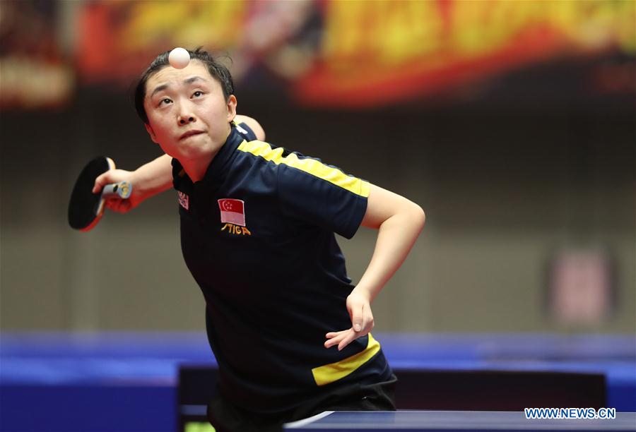 (SP)JAPAN-YOKOHAMA-TABLE TENNIS-ITTF ASIAN CUP 2019-SEMIFINALS