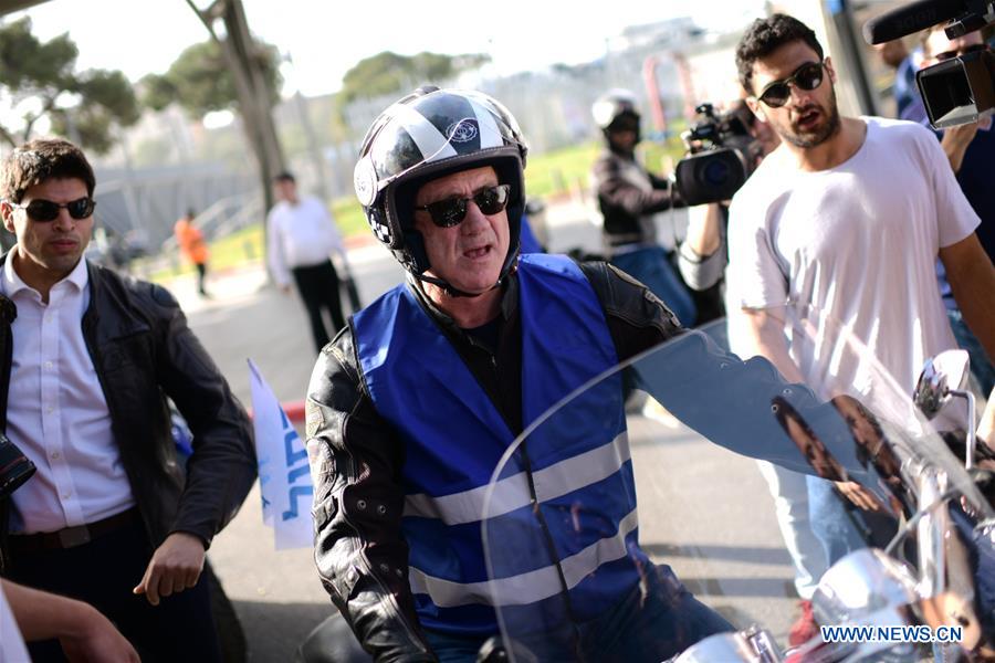 ISRAEL-TEL AVIV-ELECTION CAMPAIGN-BENNY GANTZ