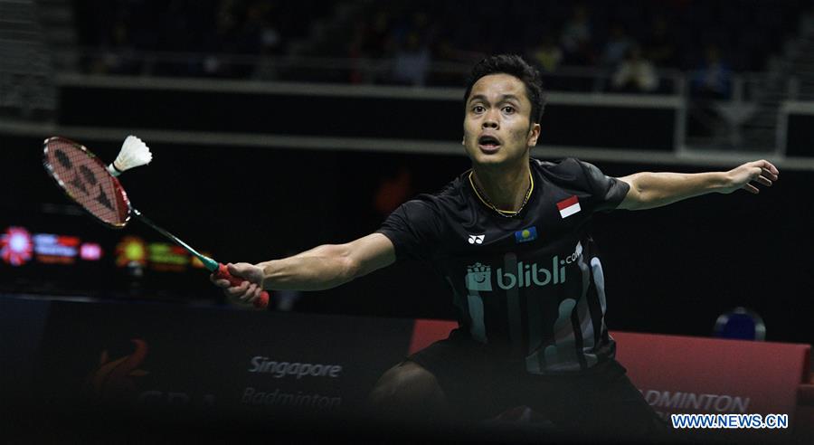 (SP)SINGAPORE-BADMINTON-SINGAPORE OPEN-SEMIFINAL