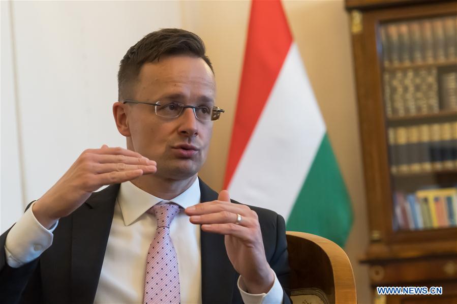 HUNGARY-BUDAPEST-MINISTER-CHINA-INTERVIEW