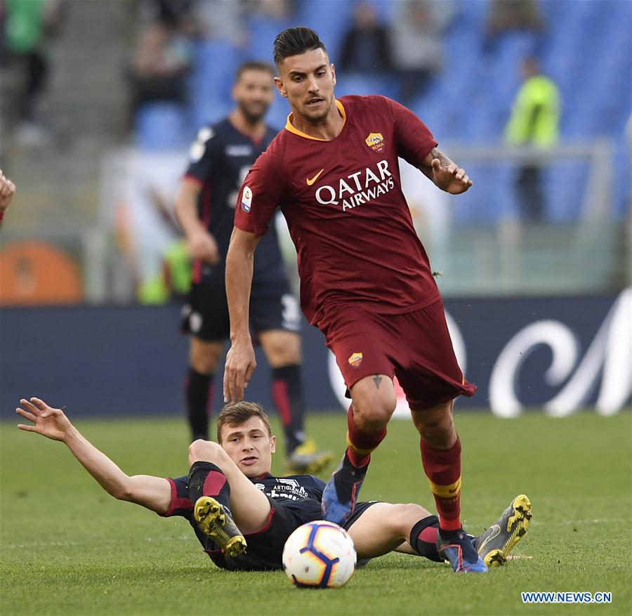 (SP)ITALY-ROME-SOCCER-SERIE A-AS ROMA VS CAGLIARI