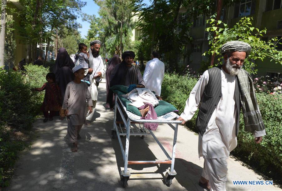 AFGHANISTAN-KANDAHAR-CHINA-BUILT HOSPITAL