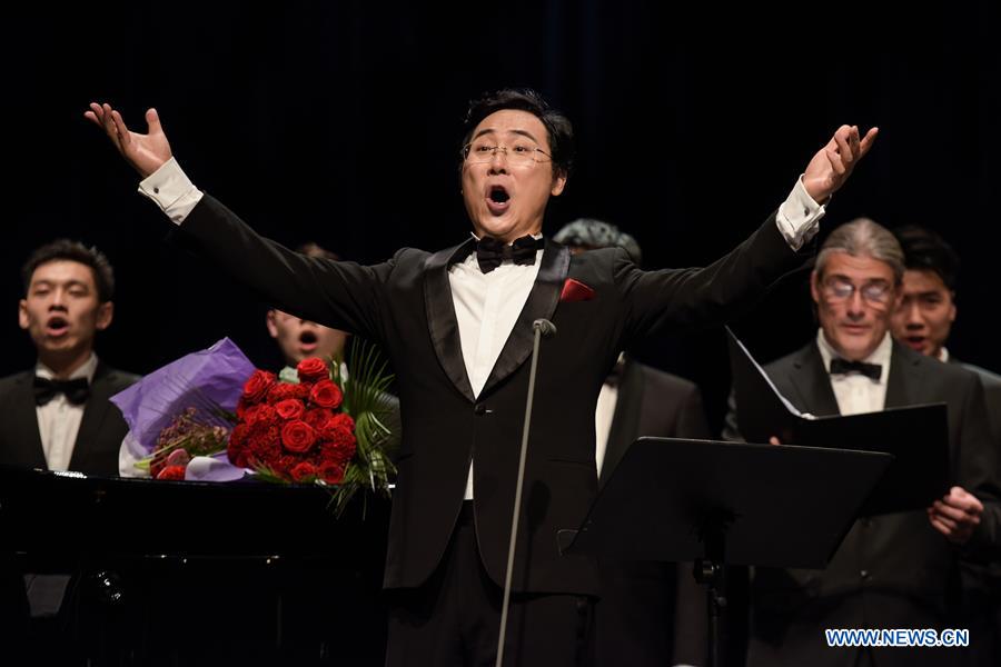 AUSTRIA-VIENNA-SINGER-LIAO CHANGYONG-PERFORMANCE