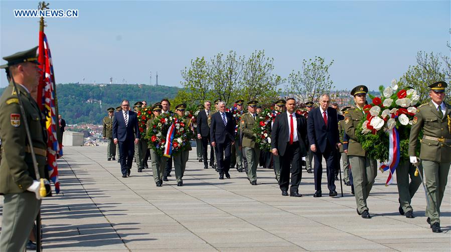 CZECH REPUBLIC-PRAGUE-WWII-ANNIVERSARY-COMMEMORATION