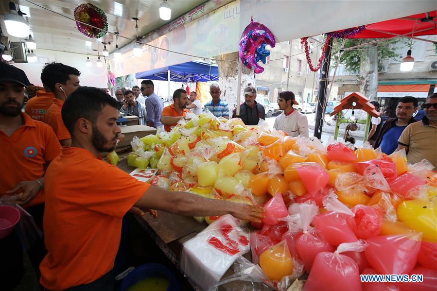 ALGERIA-ALGIERS-RAMADAN-MARKET-FOOD