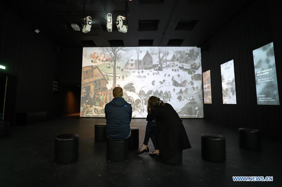 BELGIUM-BRUSSELS-BRUEGEL-IMMERSIVE EXHIBITION