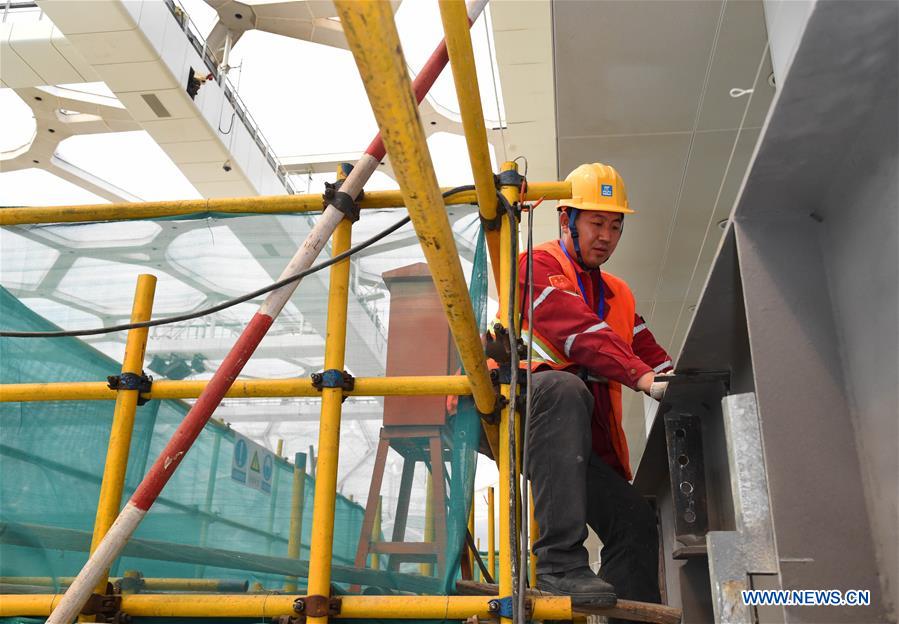 (SP)CHINA-BEIJING-BEJING 2022 OLYMPIC GAMES-VENEUS-CONSTRUCTION SITE (CN)