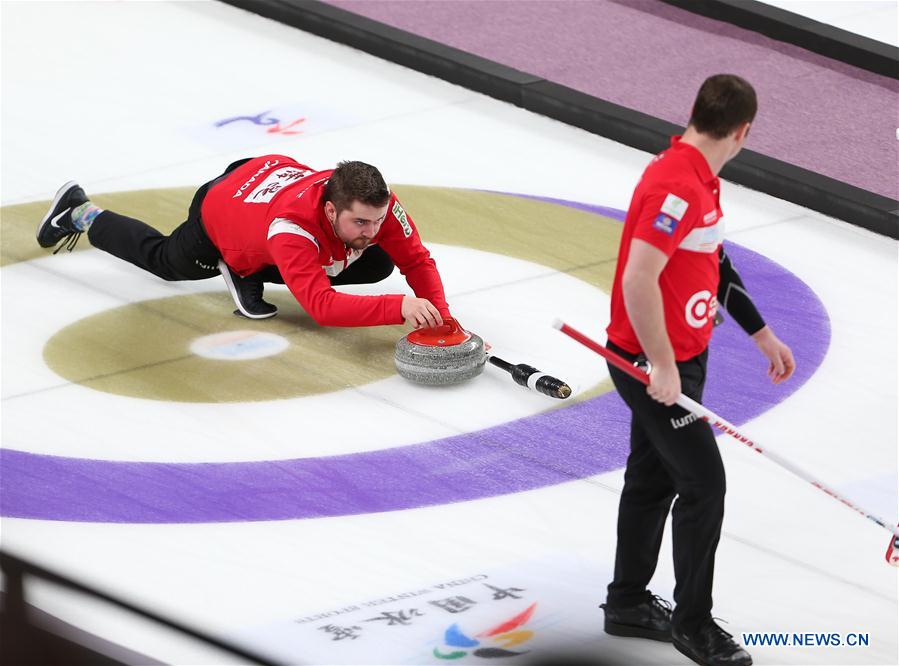 (SP)CHINA-BEIJING-CURLING-WCF WORLD CUP-GRAND FINAL