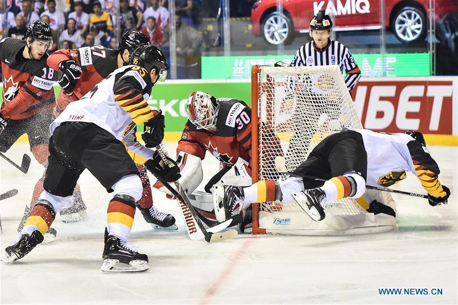 (SP)SLOVAKIA-KOSICE-ICE HOCKEY-IIHF-WORLD CHAMPIONSHIP-GROUP A-CAN VS GER