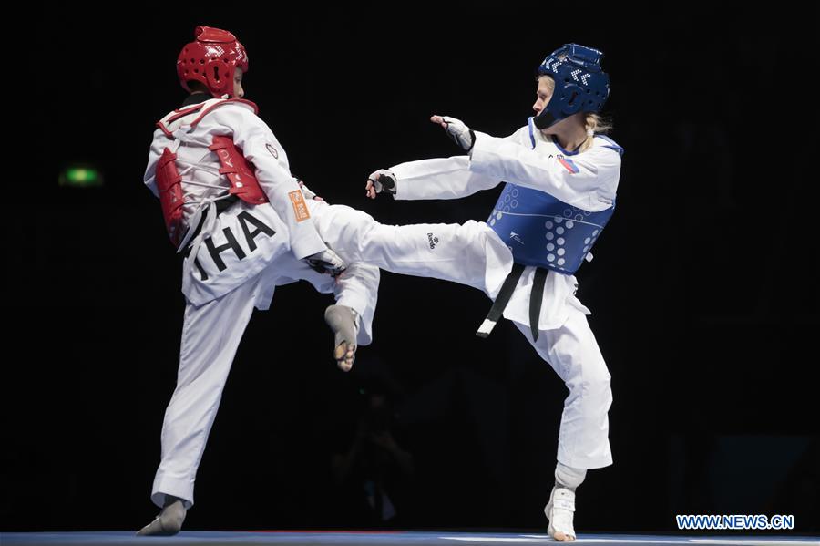 (SP)BRITAIN-MANCHESTER-TAEKWONDO-WORLD CHAMPIONSHIP-DAY 5