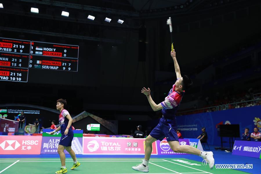 (SP)CHINA-NANNING-BADMINTON-SUDIRMAN CUP 2019(CN)