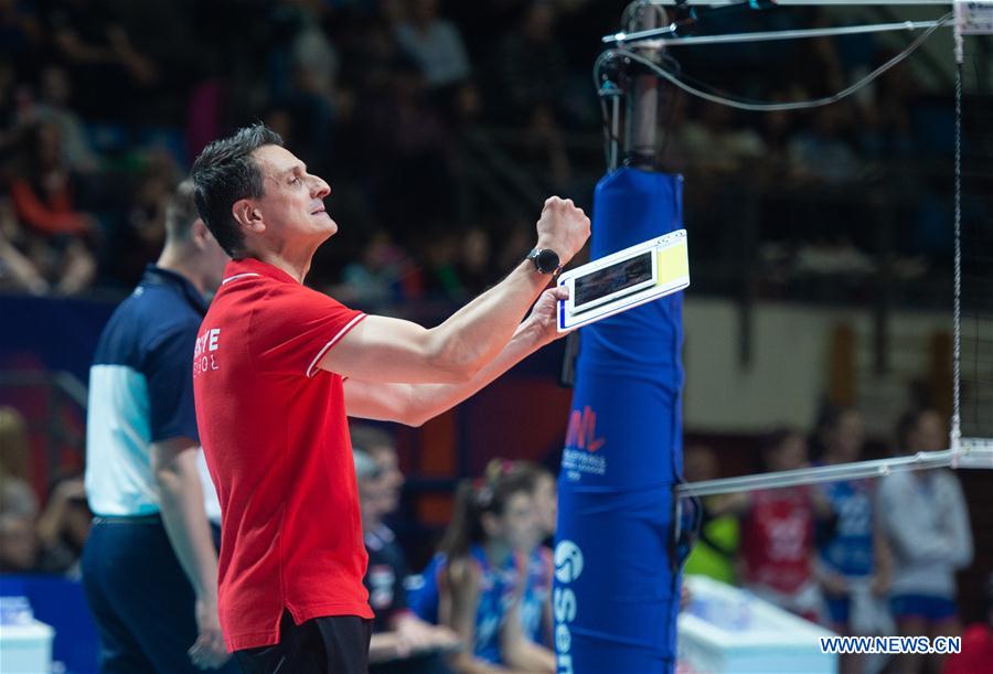 (SP)BRAZIL-BRASILIA-VOLLEYBALL-NATIONS LEAGUE-TURKEY VS SERBIA