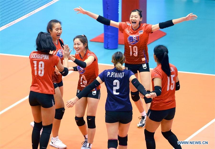 (SP)CHINA-MACAO-VOLLEYBALL-NATIONS LEAGUE-KOR VS THA (CN)