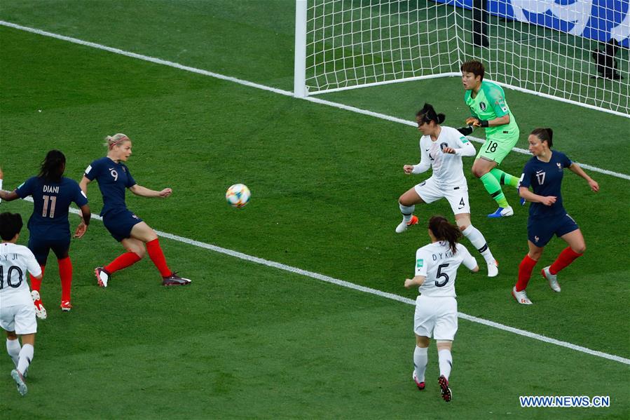 (SP)FRANCE-PARIS-2019 FIFA WOMEN'S WORLD CUP-FRANCE VS SOUTH KOREA