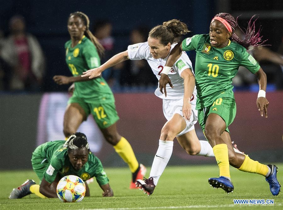 (SP)FRANCE-MONTPELLIER-2019 FIFA WOMEN'S WORLD CUP-GROUP E-CANADA VS CAMEROON