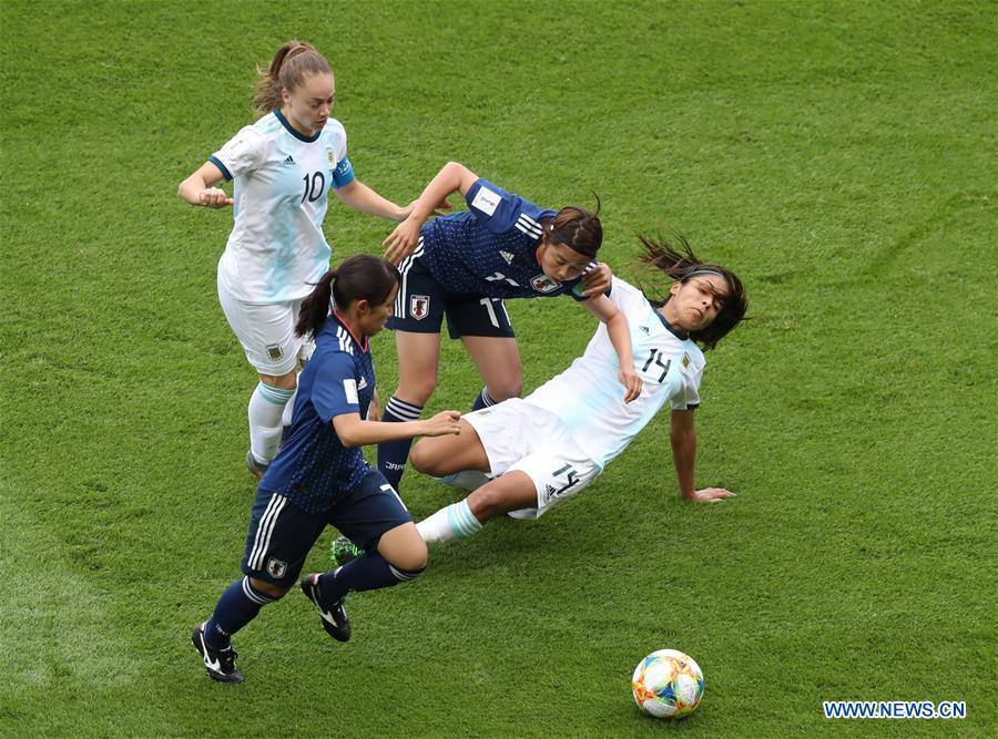 (SP)FRANCE-PARIS-2019 FIFA WOMEN'S WORLD CUP-GROUP D-ARG VS JPN