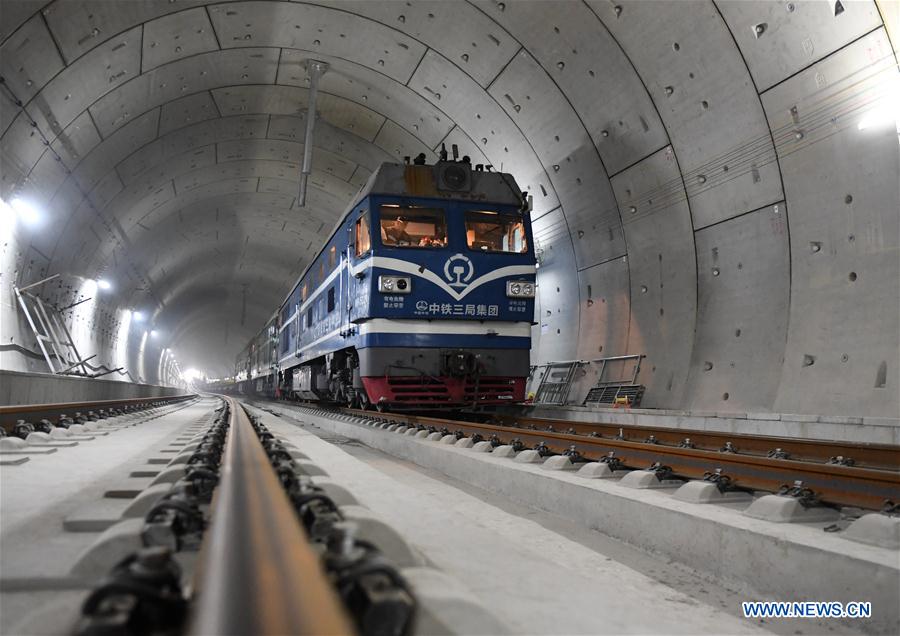 CHINA-BEIJING-ZHANGJIAKOU HIGH-SPEED RAILWAY-WHOLE LENGTH-FINISH (CN)