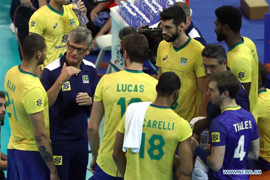 (SP)PORTUGAL-GONDOMAR-VOLLEYBALL-FIVB NATIONS LEAGUE-CHINA VS BRAZIL