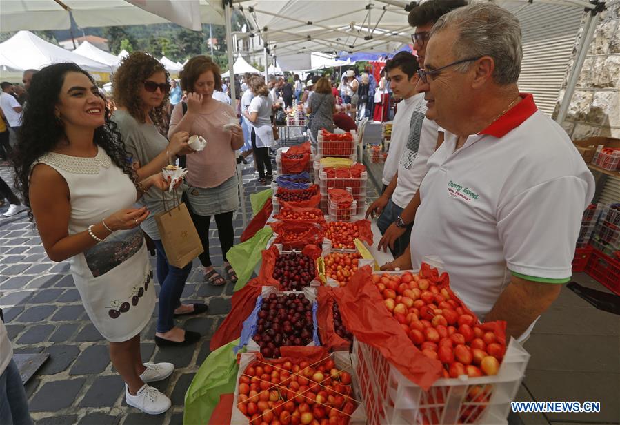 LEBANON-BEIRUT-CHERRY DAY