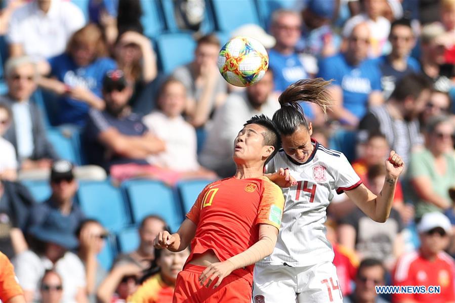 (SP)FRANCE-LE HAVRE-2019 FIFA WOMEN'S WORLD CUP-GROUP B-CHINA-SPAIN