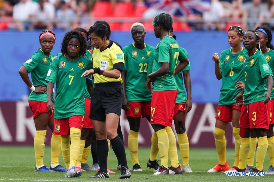 (SP)FRANCE-VALENCIENNES-2019 FIFA WOMEN'S WORLD CUP-ROUND OF 16-ENG VS CMR