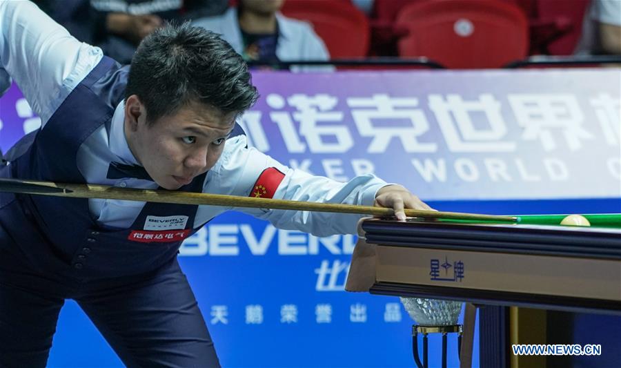 (SP)CHINA-JIANGSU-WUXI-SNOOKER WORLD CUP(CN)