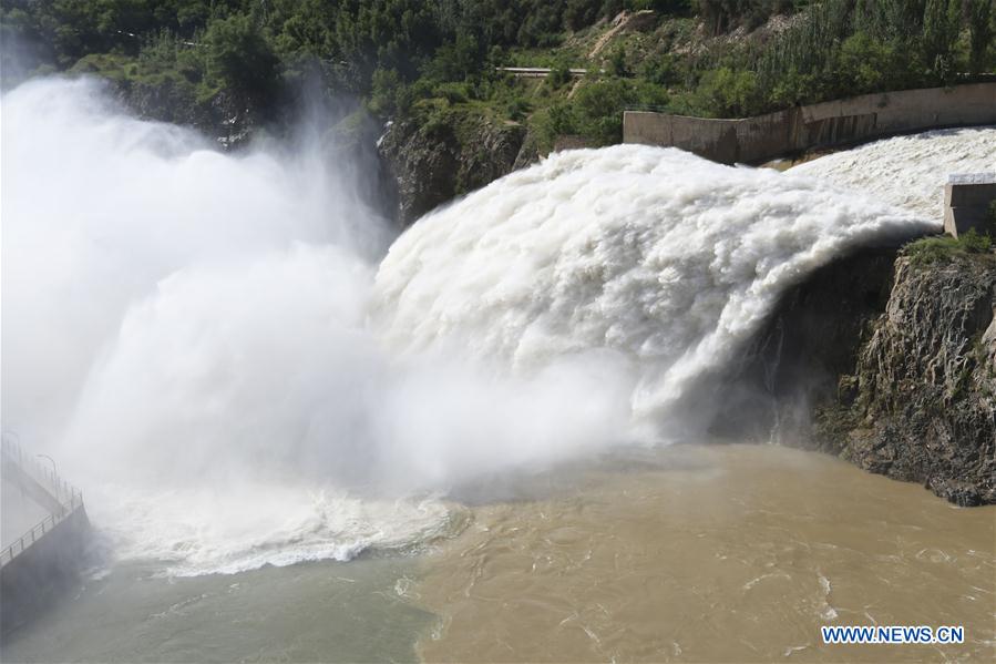 #CHINA-GANSU-LIUJIAXIA RESERVOIR-SAND WASHING(CN)