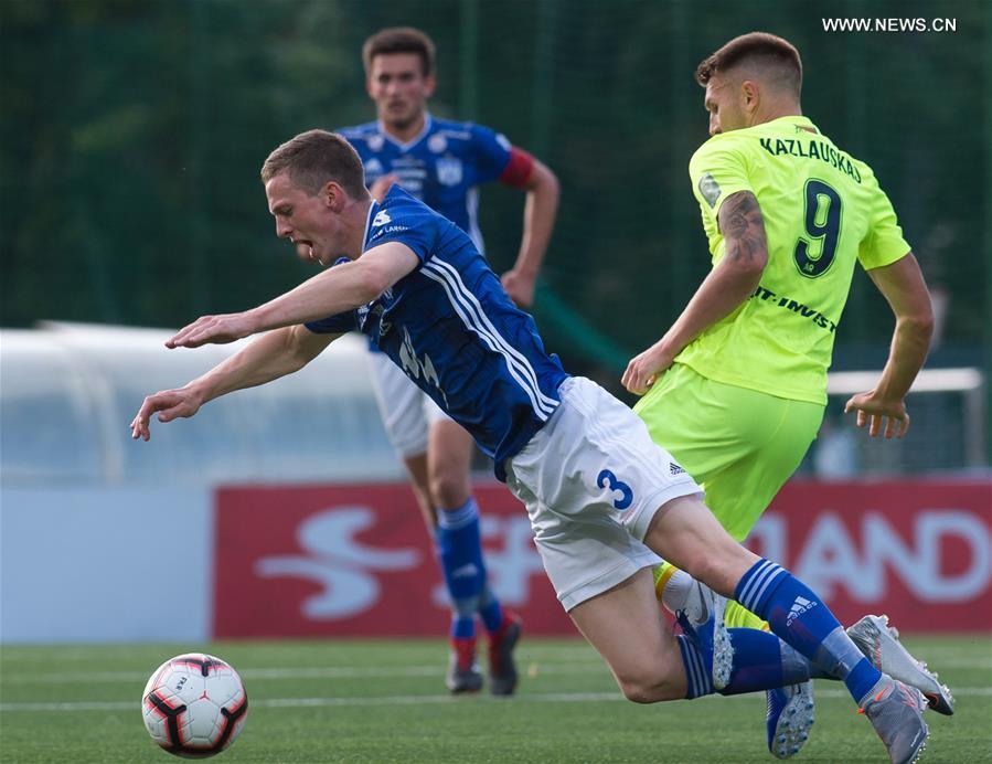 (SP)LITHUANIA-VILNIUS-SOCCER-EUROPA LEAGUE QUALIFIER- RITERIAI VS KI KLAKSVIK